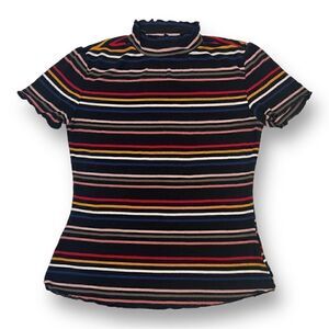 Cuidado Con El Perro Striped Top Size Small